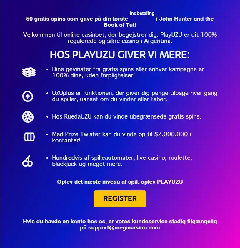 MegaCasino registrering og konto-flow med MitID